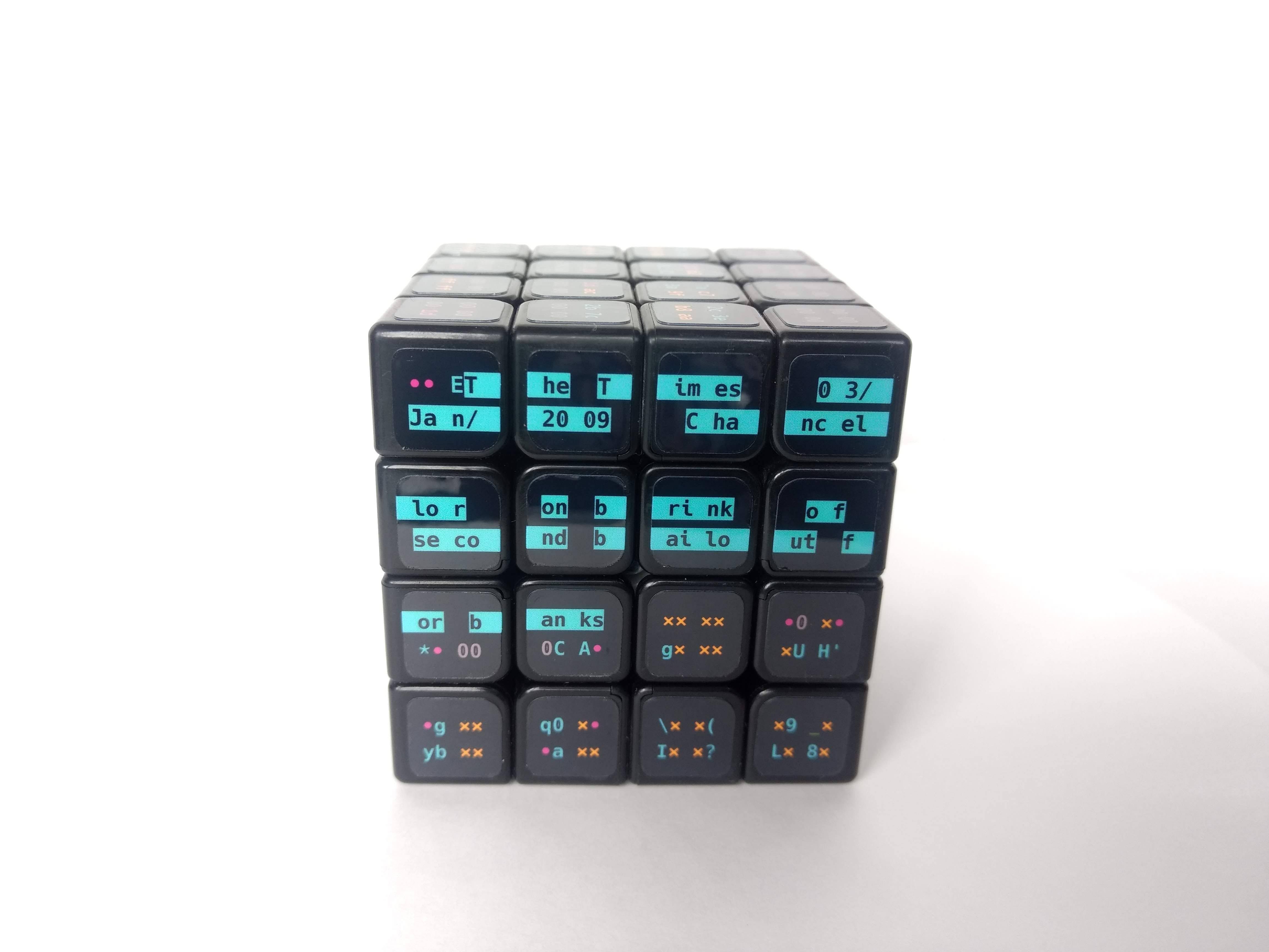 Genesis Block (4x4 cube)