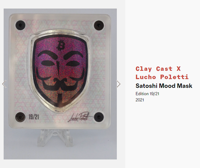 Clay Cast x Lucho Poletti Mood Mask 19/21