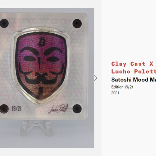 Clay Cast x Lucho Poletti Mood Mask 19/21
