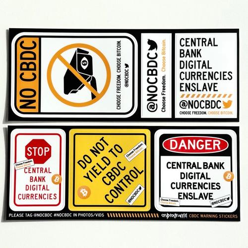 @NoCBDC STICKER PACK
