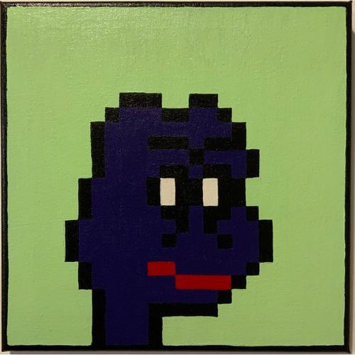 PaintPepunk 0006 - Purple Pepe (The First)