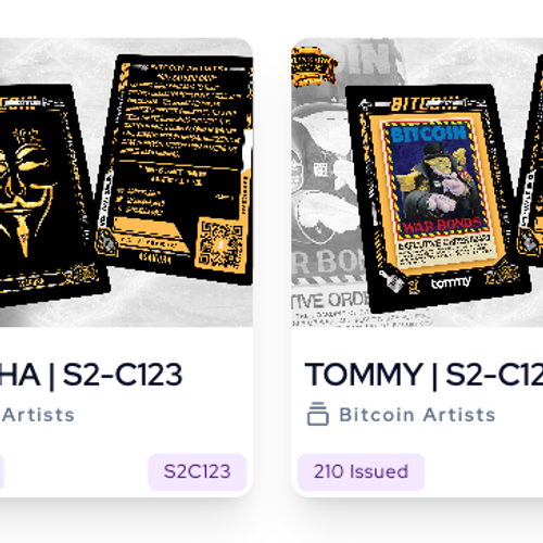 Bitcoin Artists (##/210) Break #3