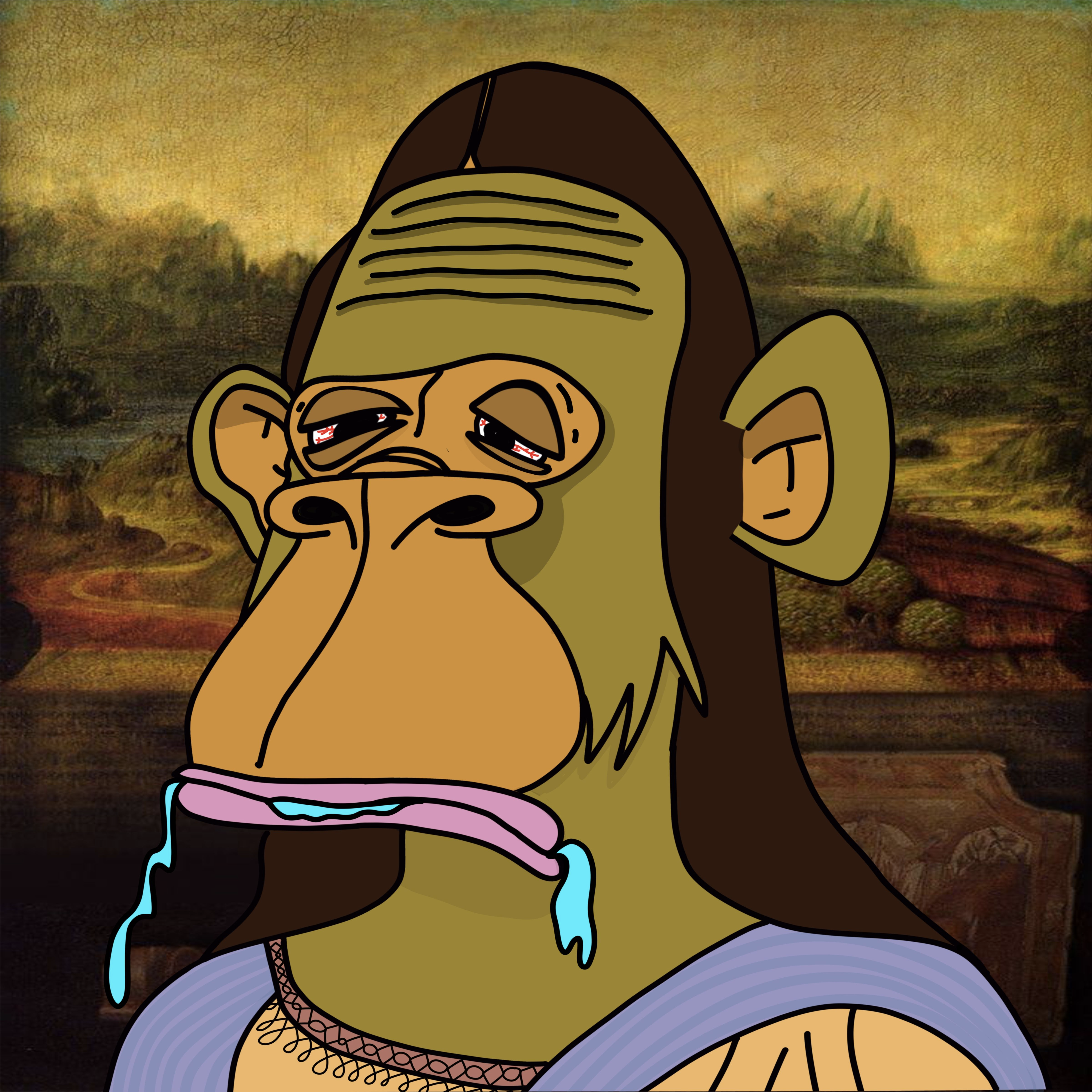 DERPYMONA - Framed + Counterparty Token