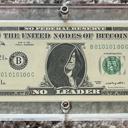 Cryptograffiti United Nodes completed, 2020