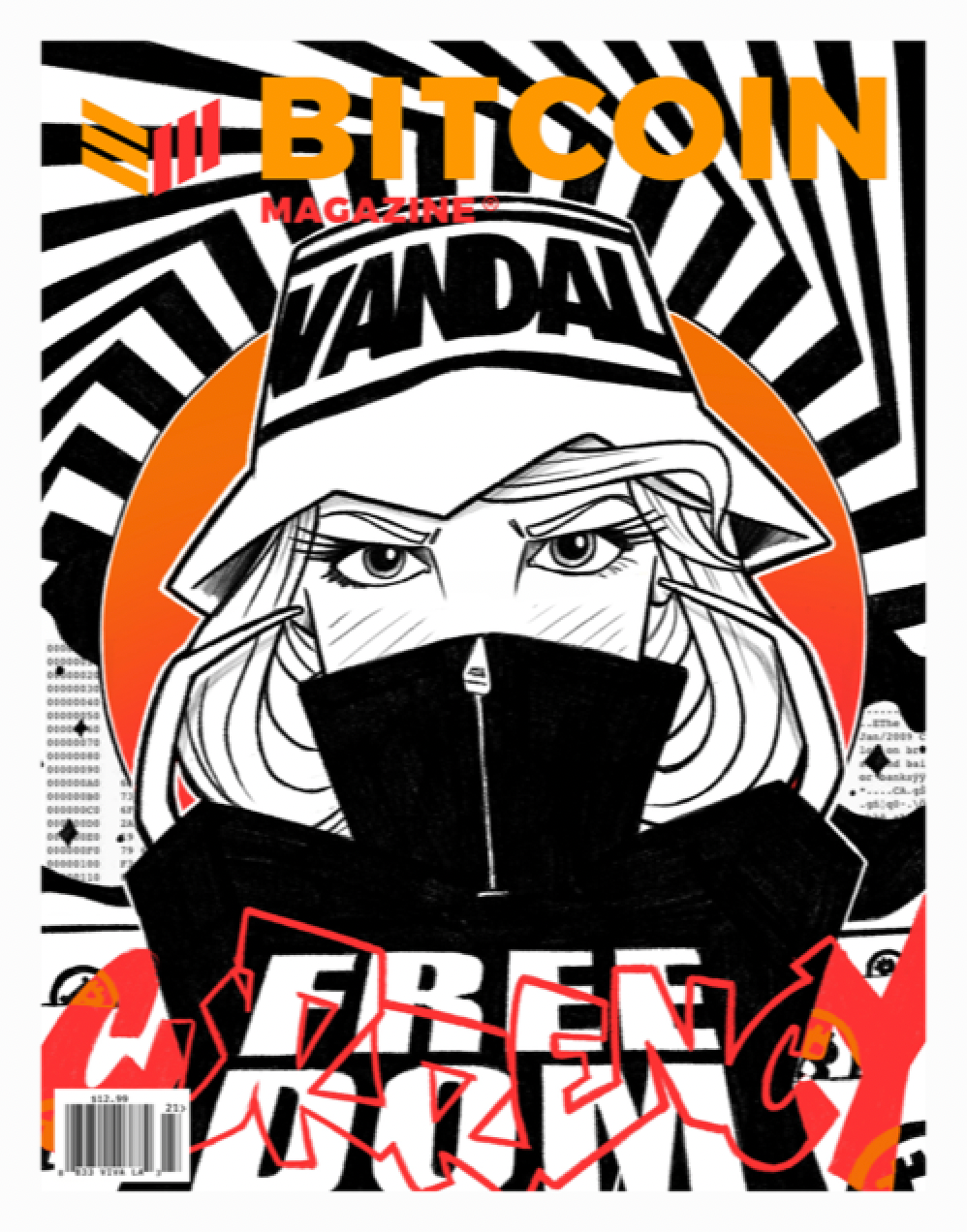 Viva La Vandal: FAKE Bitcoin Magazine Cover
