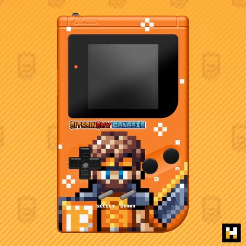 Auction: Hero of Bitcoin Game Boy - Limited Genesis Edition Collector's Package #21 + #1