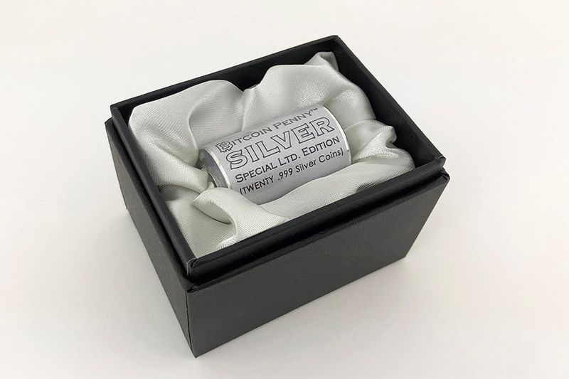 Bitcoin Penny™ SILVER Short Roll 