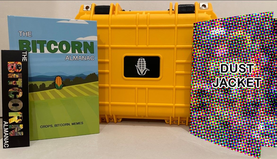 The BITCORN Almanac: CROPS, BITCORN, Memes Printed Book LIMITED EDITIONS 1-5 First Prints