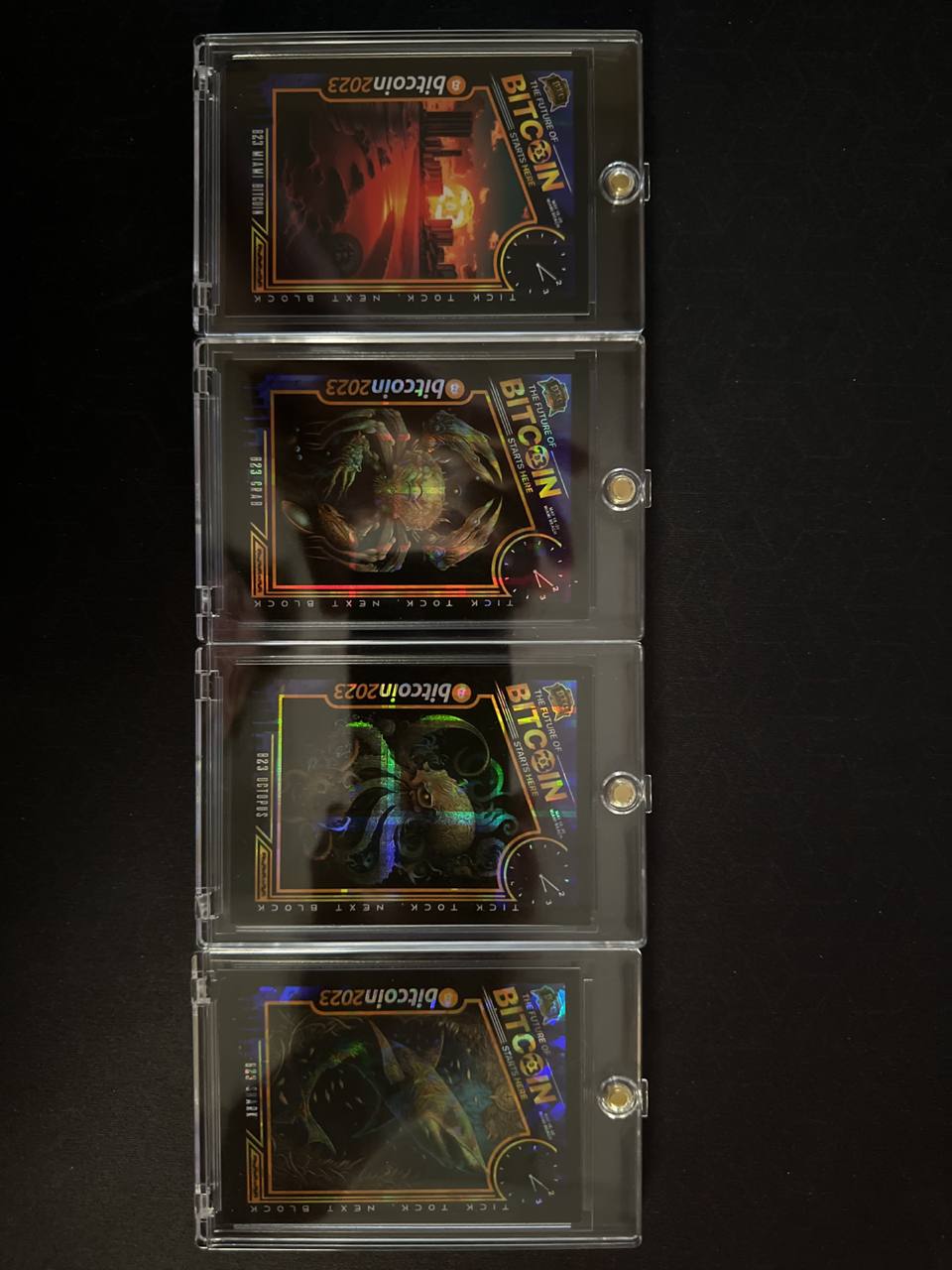 B23 Commemorative Pack 4 Card Set