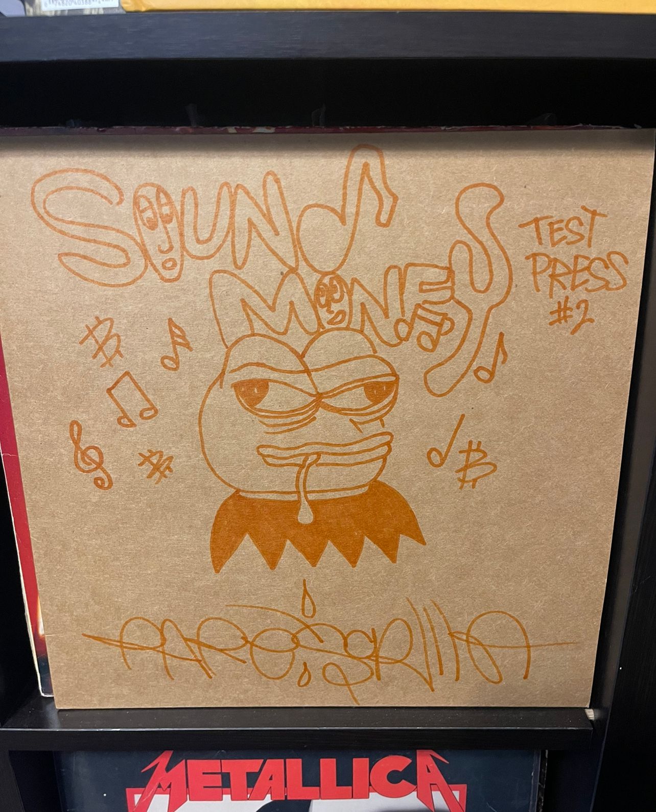 #1445 | FAITH IN MY MONEY (Money Printer Go BRRR) + TEST PRESSING VINYL RECORD