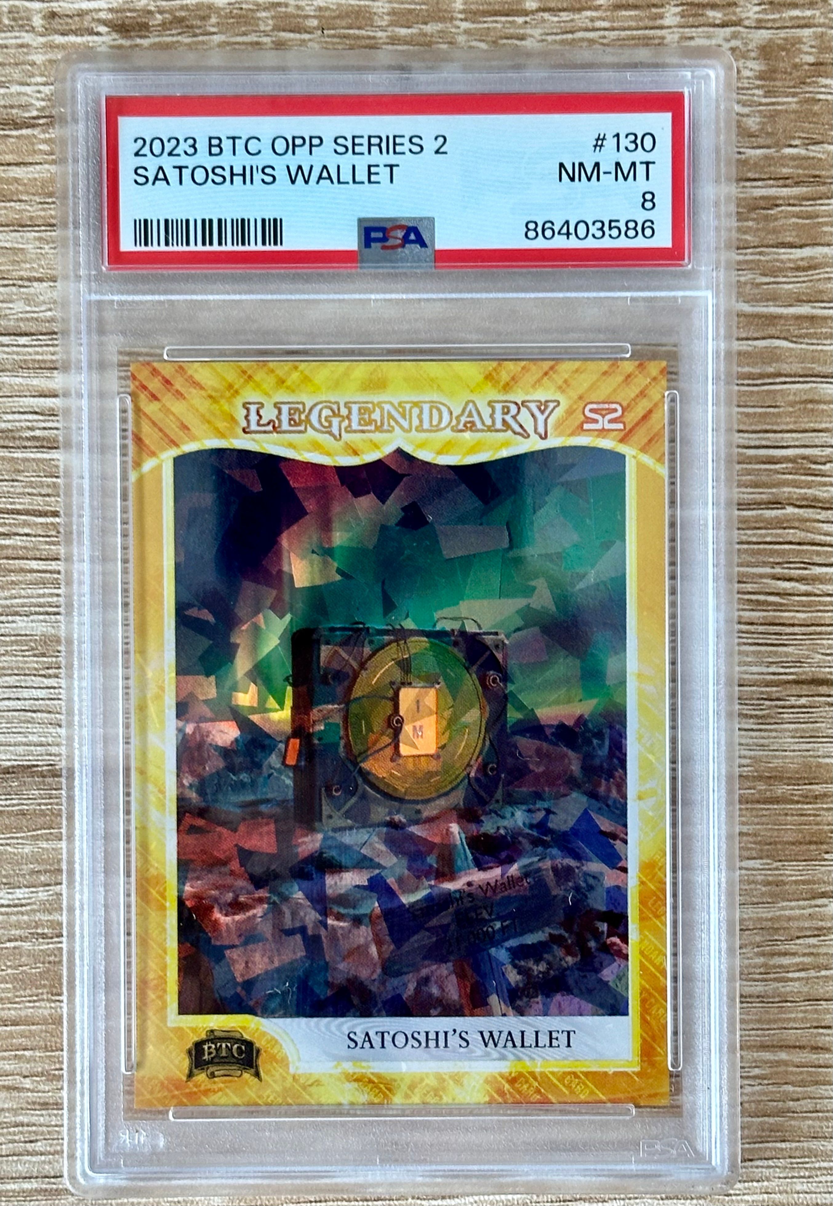 PSA 8 Series 2 Satoshi's Wallet #46/100