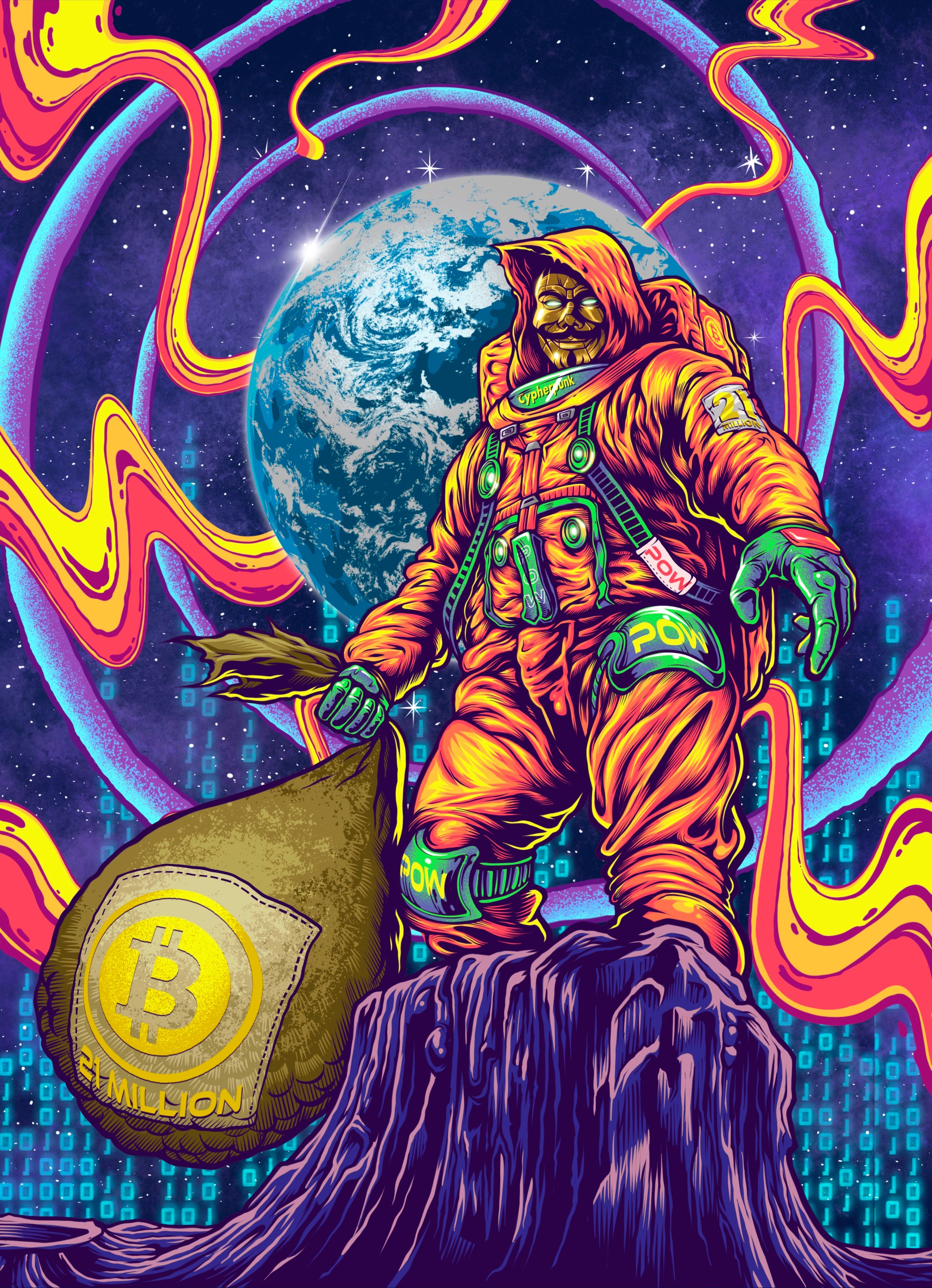 Satoshi's Gift - Limited Edition Canvas Print
