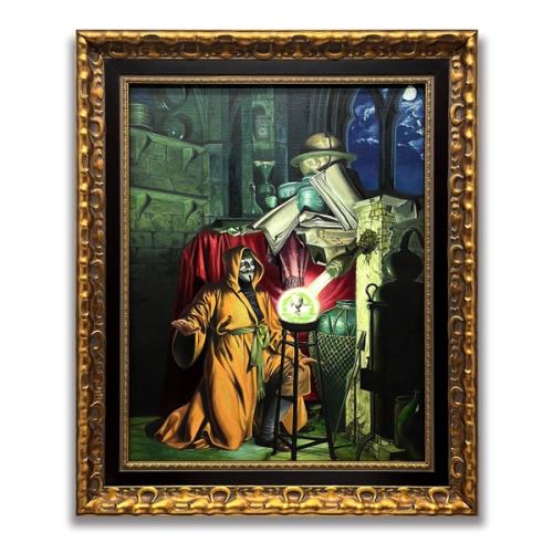 FAKESCIENCE Framed Painting & Token