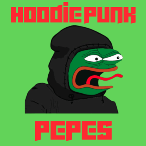 Hoodie Punk Pepes (Bitcoin Stamps)
