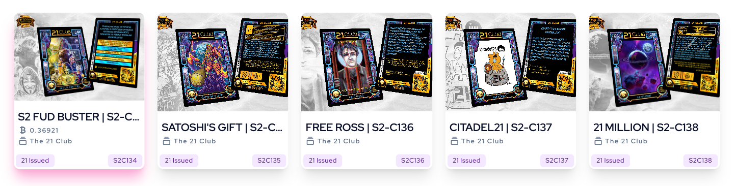 The 21 Club (##/21) Break #10