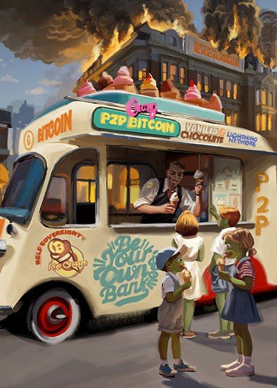 #62697402 | Bitcoin Ice Cream
