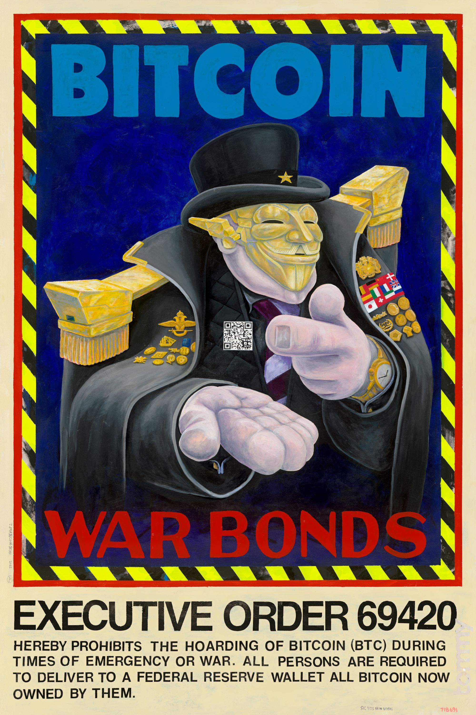 BITCOIN WAR BONDS (full-size print #01/10)