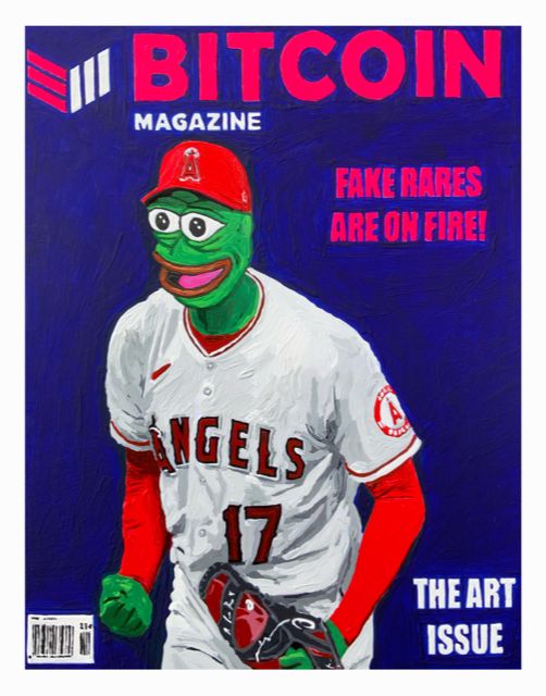T. Wade: FAKE Bitcoin Magazine Cover