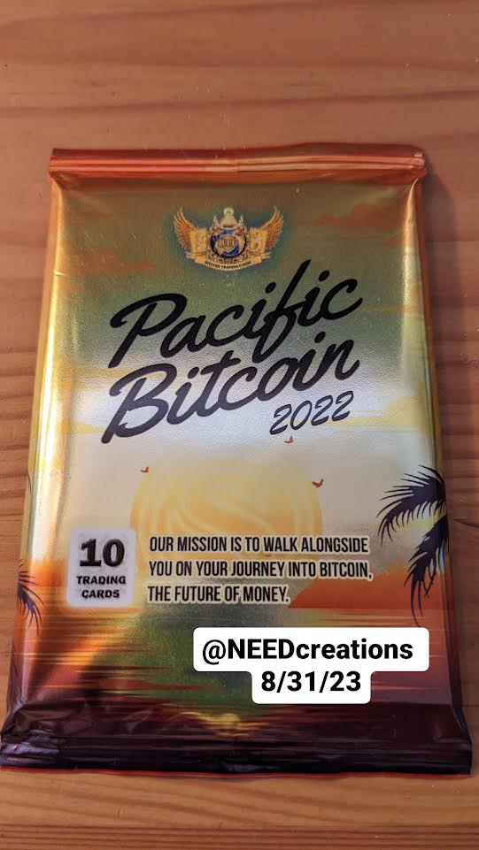 Pacific Bitcoin 2022 Series 1 Commemorative Pack (sealed)