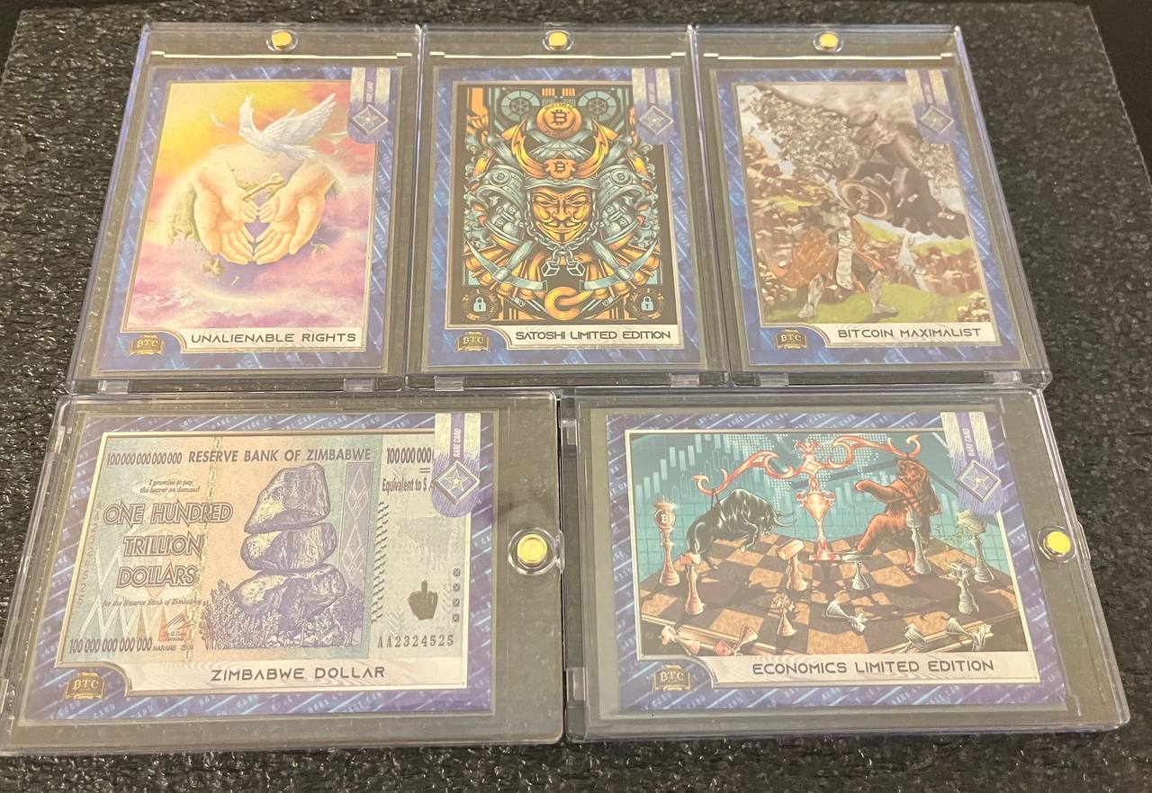 S1 Lot: Blue (5) / Rusty (1) / Common Cards (47)