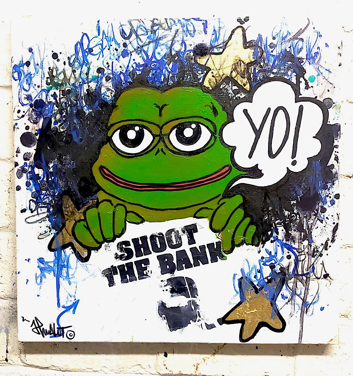PEPE 'YO!' x SHOOT THE BANK. 