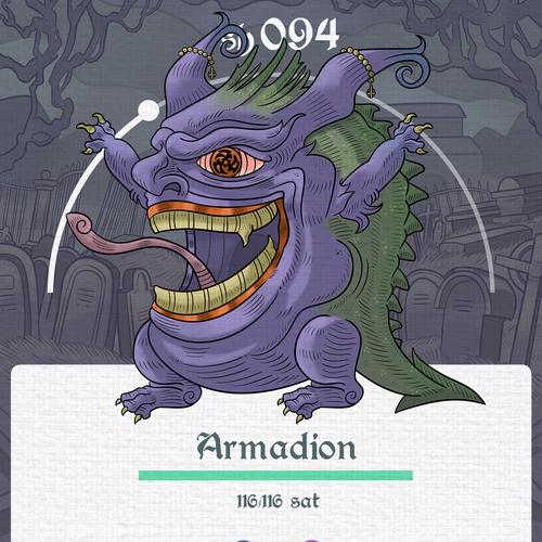 Satoshimon 094 - Armadion