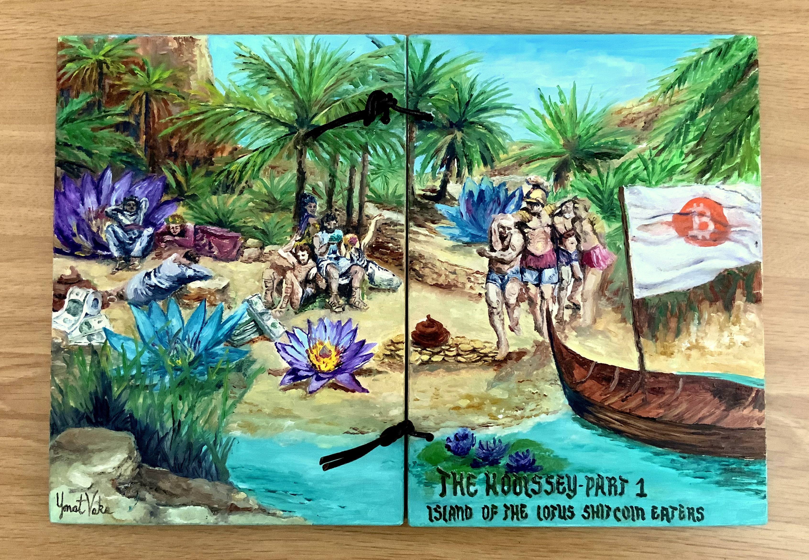 The Hodlssey - Island of the Lotus Shitcoin Eaters