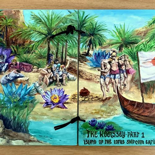 The Hodlssey - Island of the Lotus Shitcoin Eaters