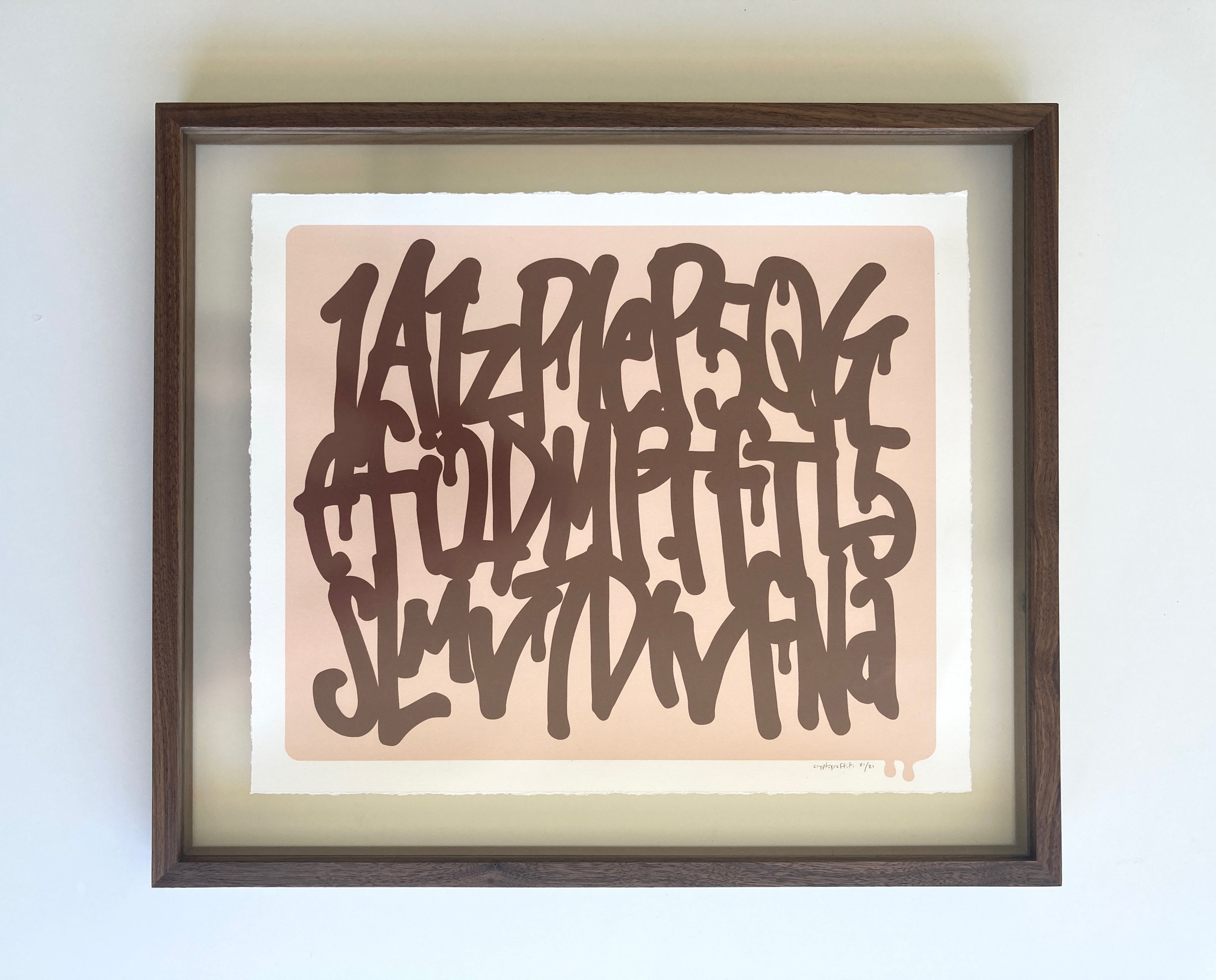 Genesis Address #21/21 maroon and rose print 