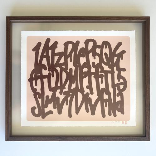 Genesis Address #21/21 maroon and rose print