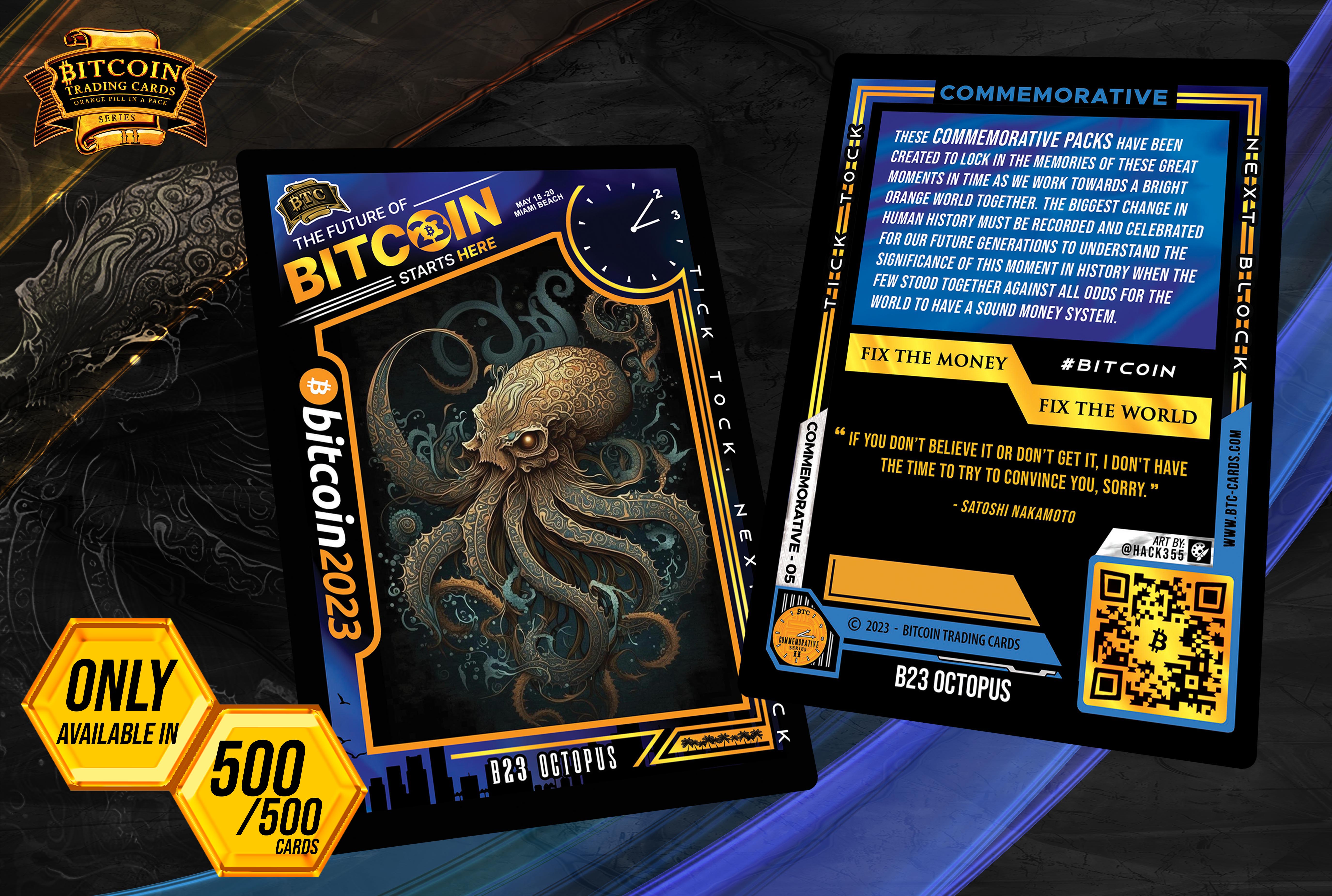 B23 Octopus (#/500) - (8 Pack Break) - Break #6 PB23 Special