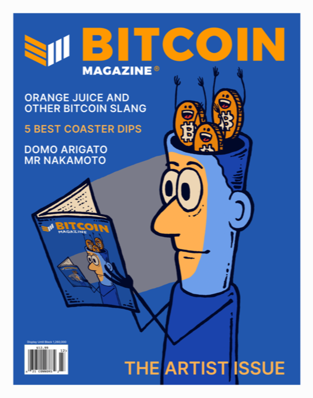 Marcus Connor: FAKE Bitcoin Magazine Cover