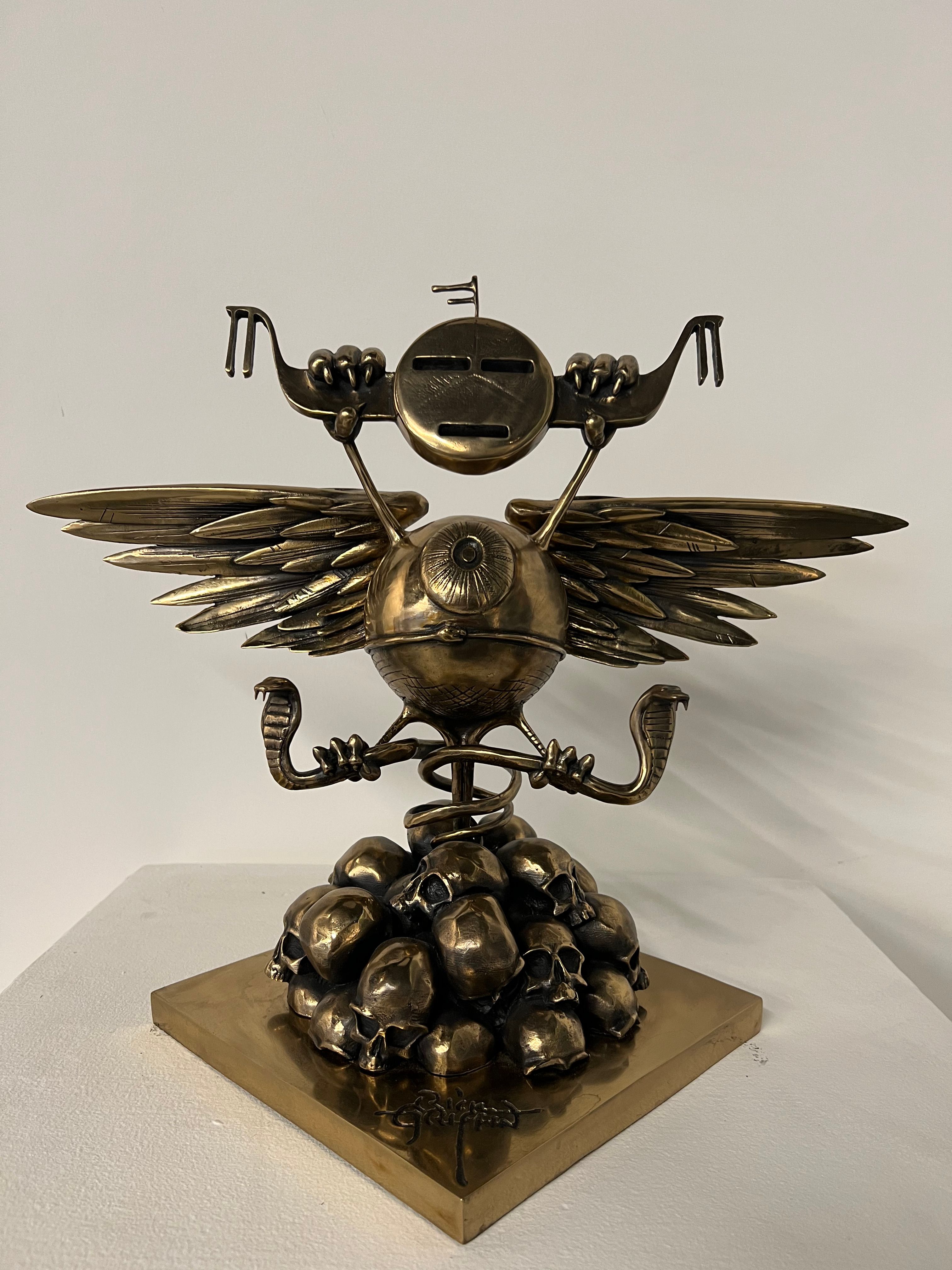 Soundproof Eyeball: Bronze, Edition 23 of 50