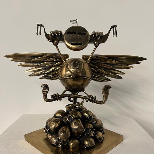 Soundproof Eyeball: Bronze, Edition 23 of 50