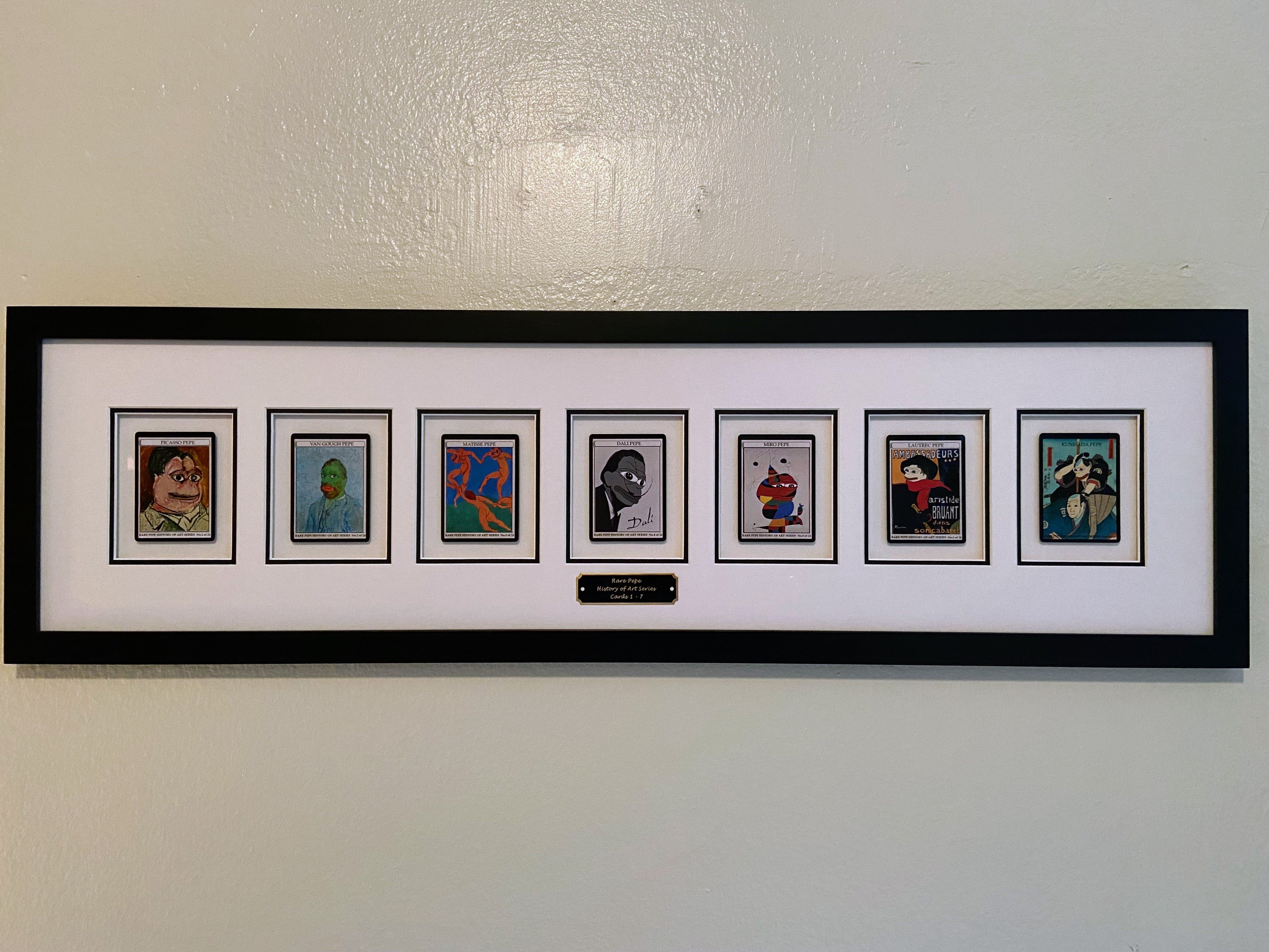 Rare Pepe History of Art Series