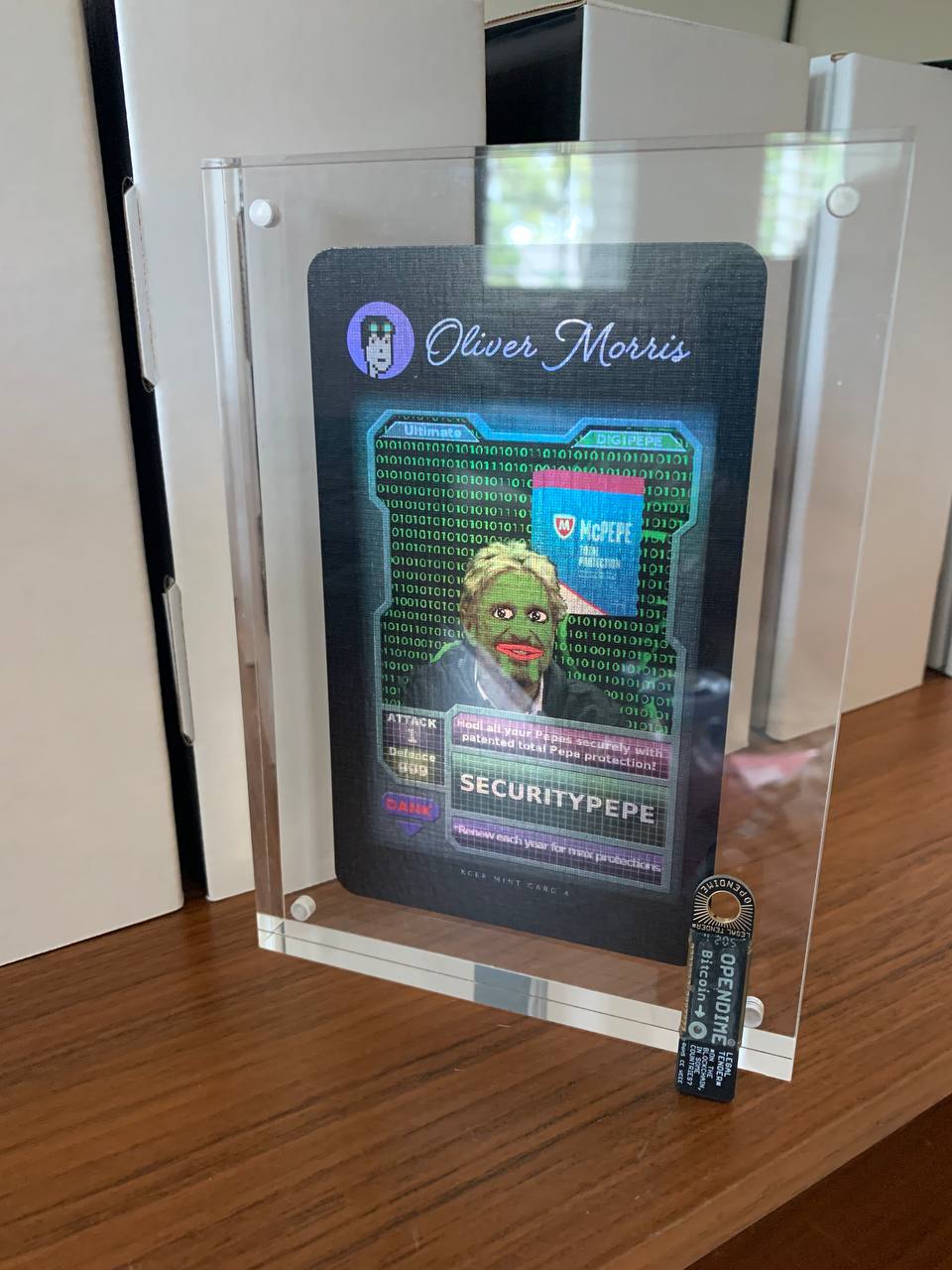 SECURITYPEPE with Physical Display