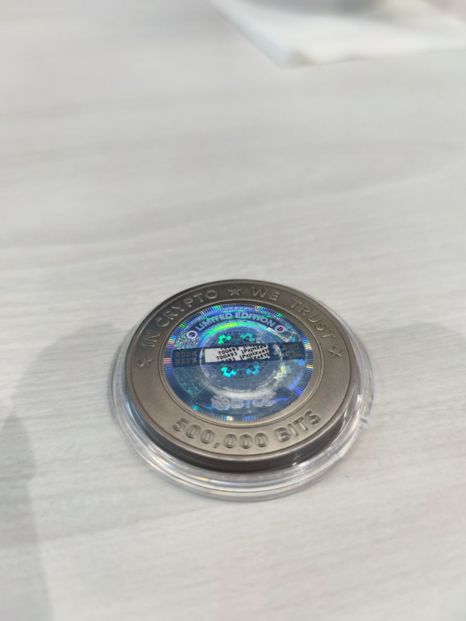 2016 Titanium V Series BTCC, Half Bitcoin