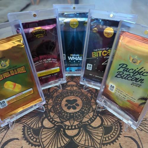 Every pack set with acrylic case