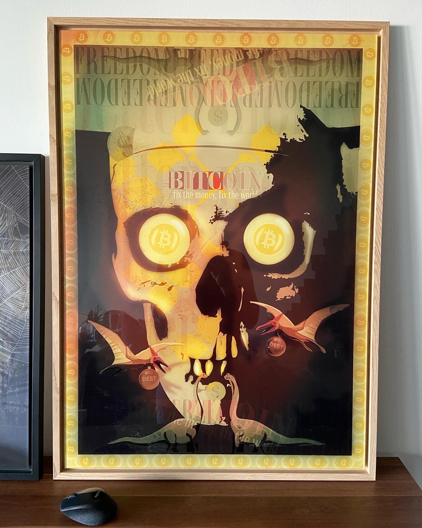 “FIAT VIRUS AGAINST HUMANITY!” 09.2021 Limited Edition #12/12 