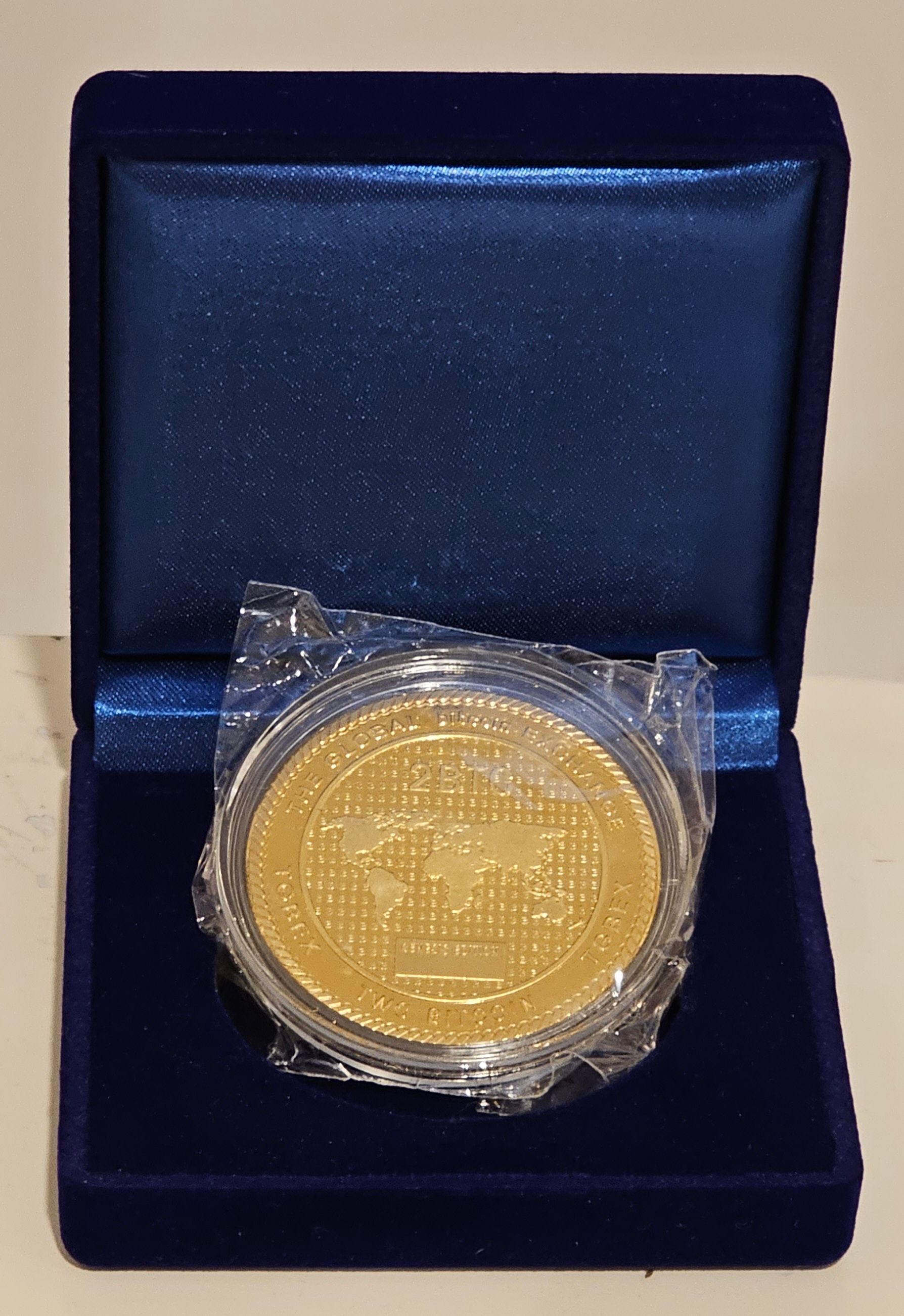 TGBEX 2BTC coin (UNLOADED)