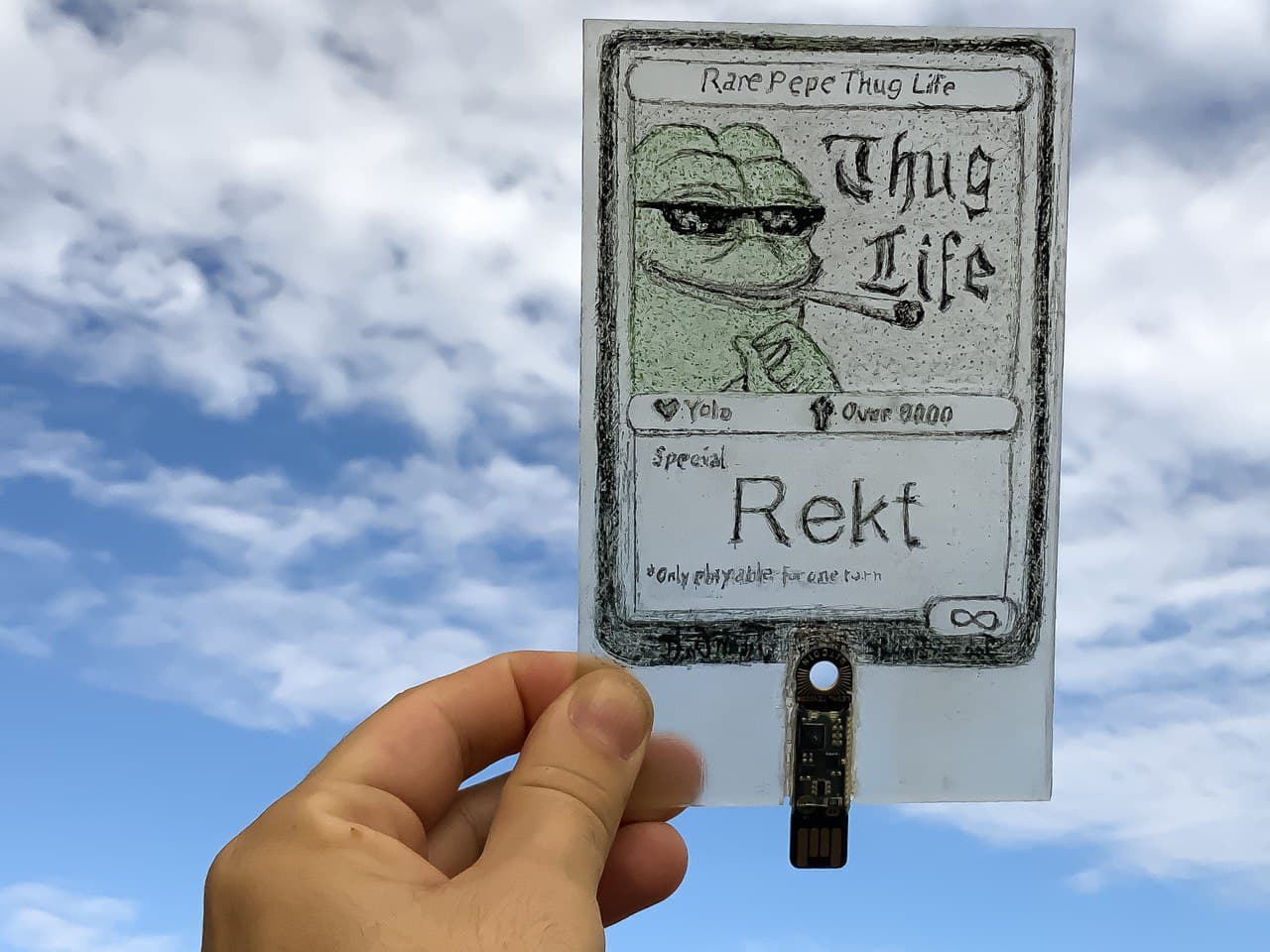 Pepe Thug Life Incarnate I