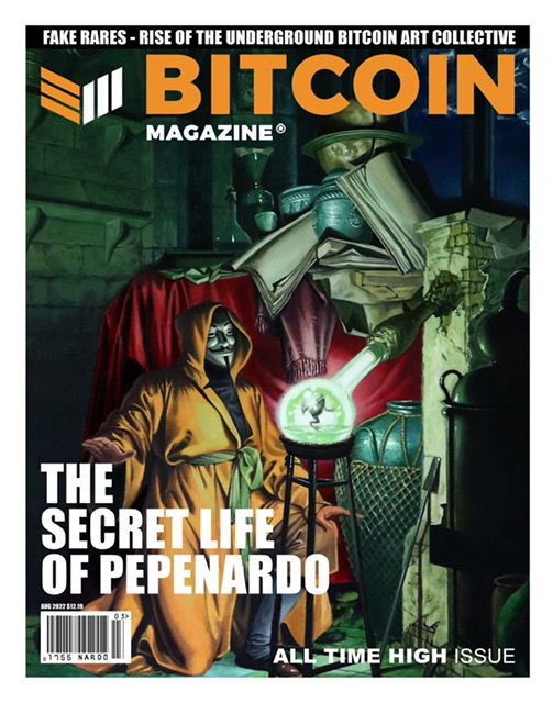 Pepenardo: FAKE Bitcoin Magazine Cover