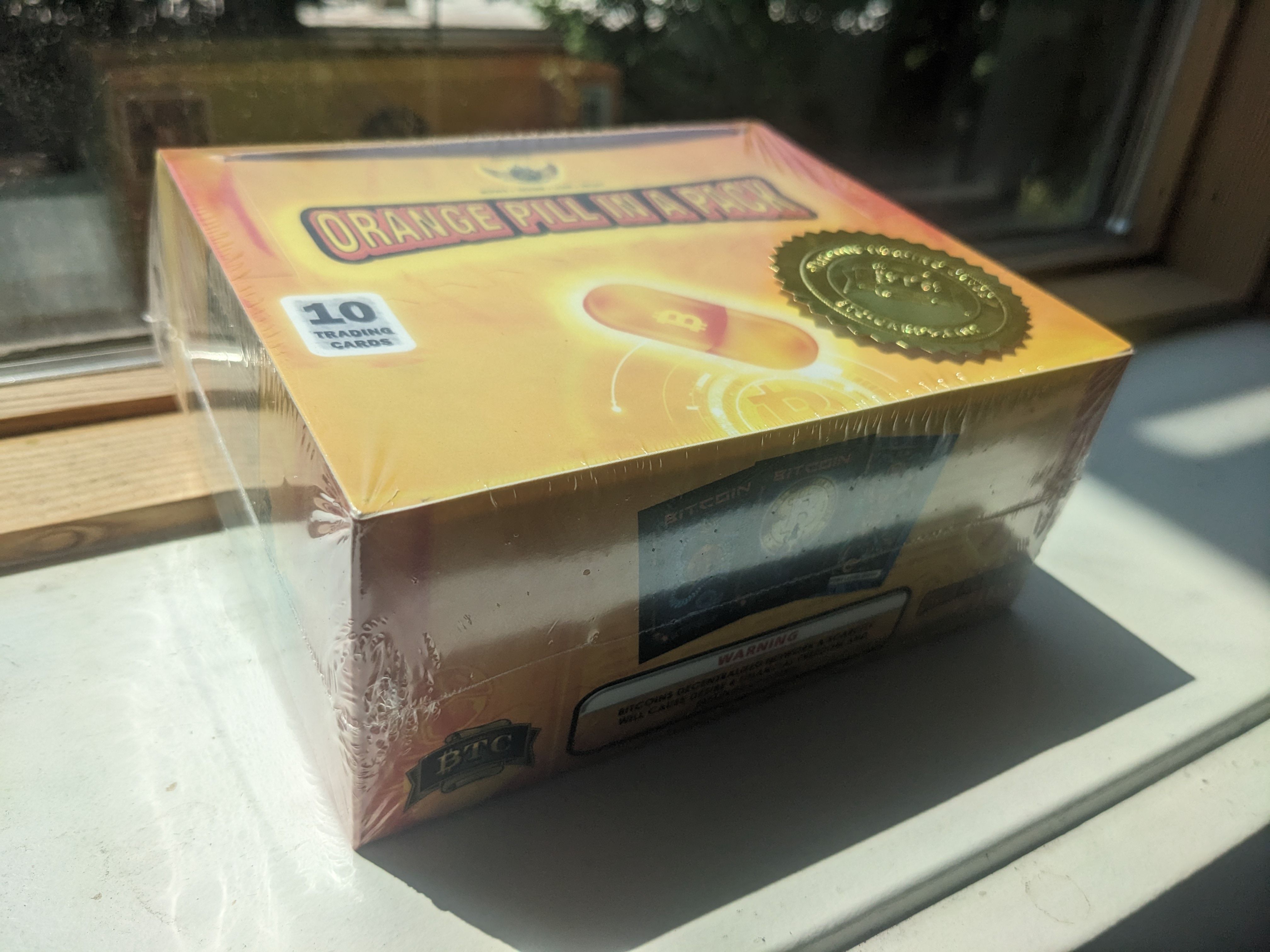 S1 “Orange Pill in a Pack” Box (24 packs) - Auction #3