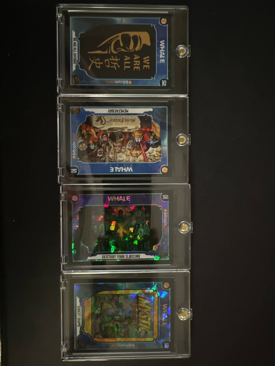 Whale Pack 4 Card Set