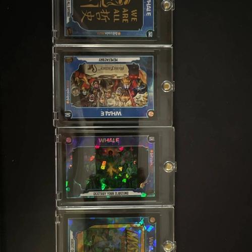 Whale Pack 4 Card Set