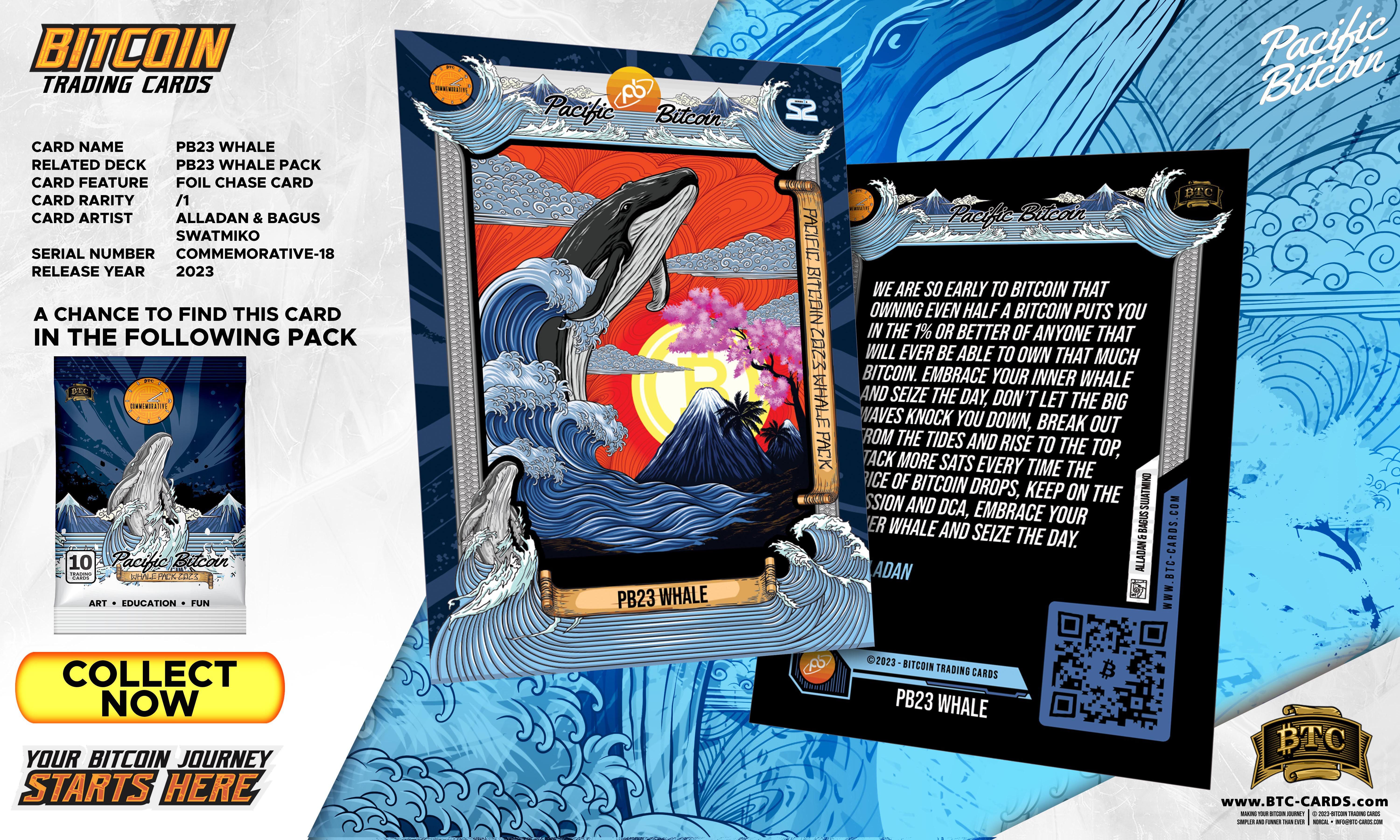 PB23 Whale (1/1) - (8 Pack Break) - Break #6 PB23 Special