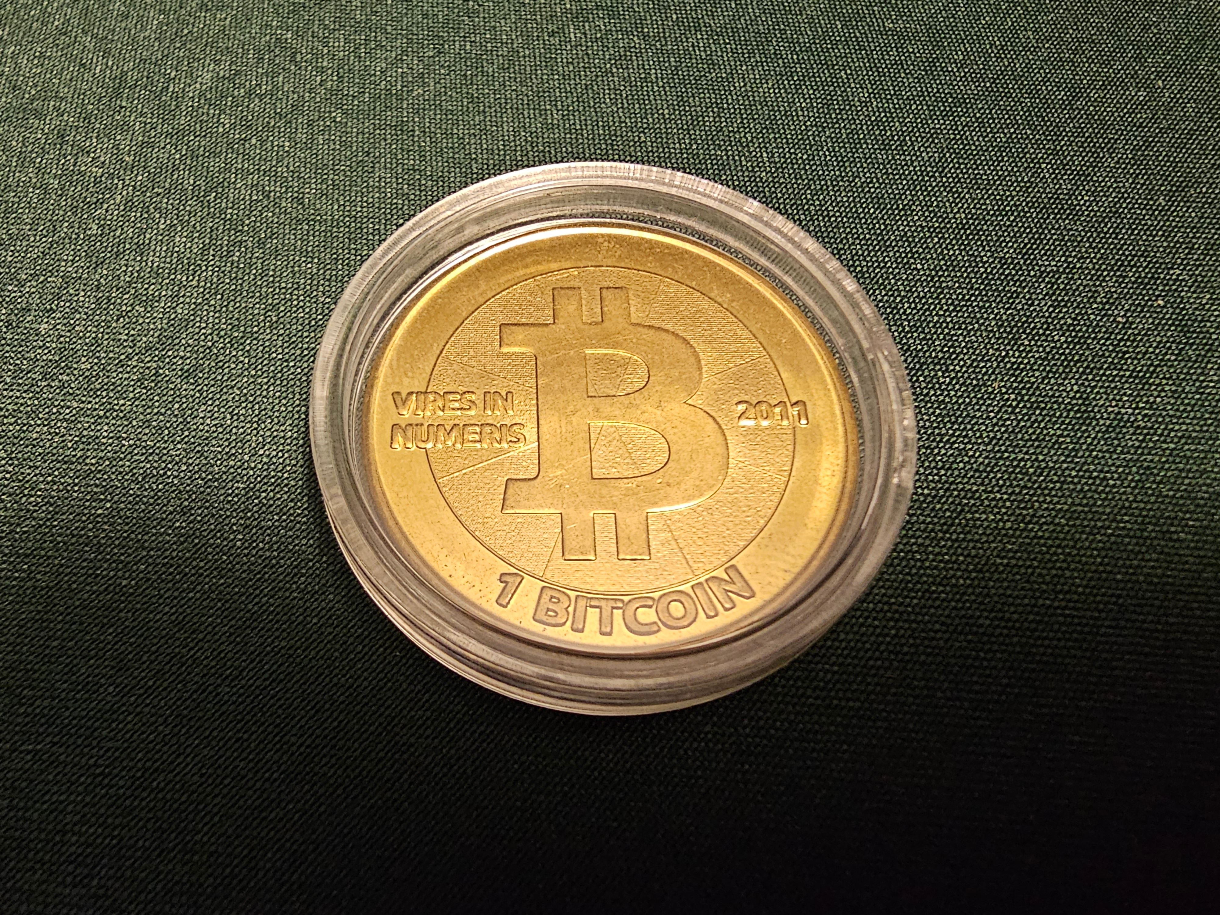 Series 1 Second 1 BTC Casascius Physical Bitcoin