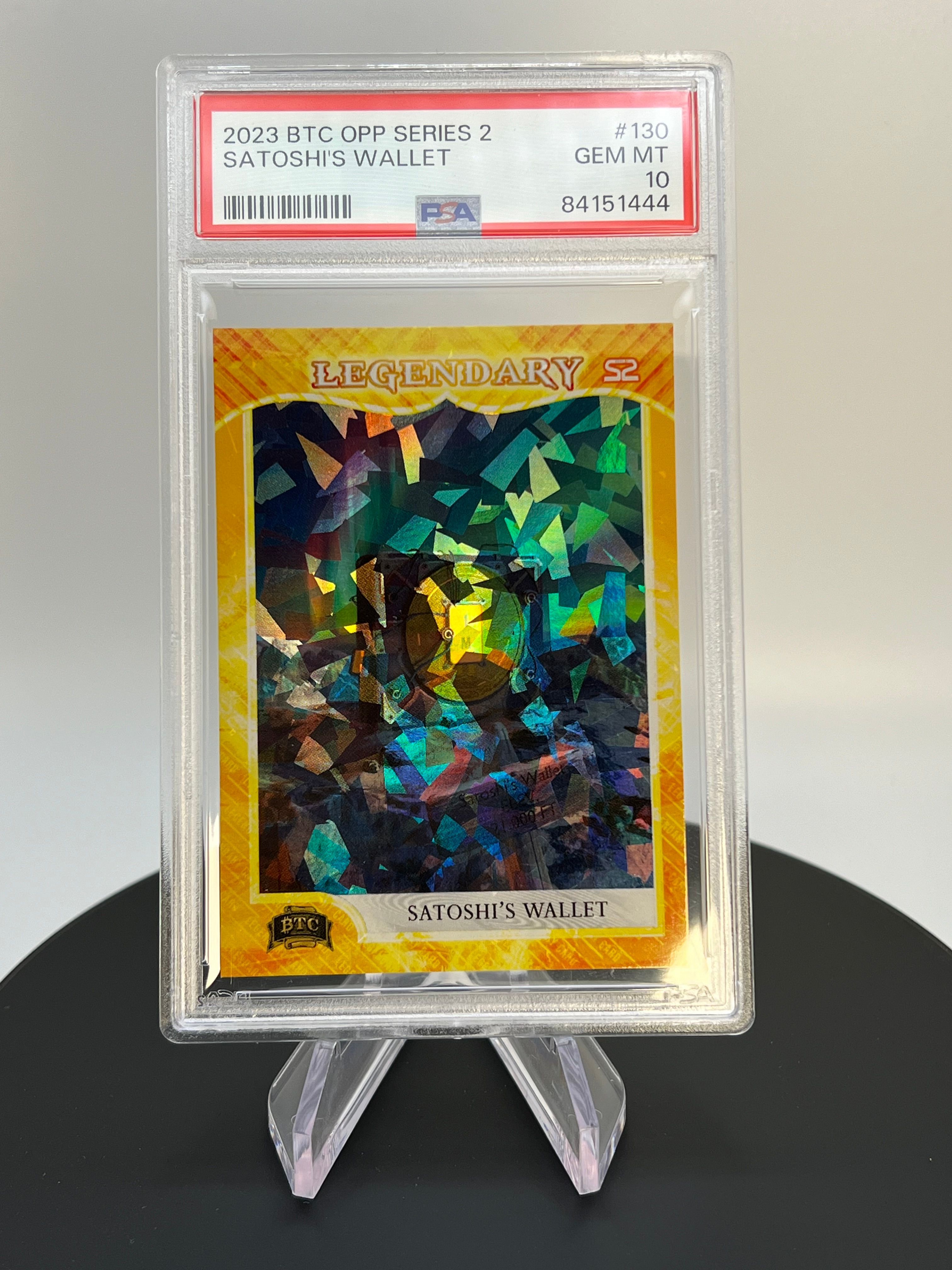 PSA 10 Satoshi’s Wallet #94/100 - Only 3 PSA 10’s exist currently!