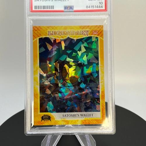 PSA 10 Satoshi’s Wallet #94/100 - Only 3 PSA 10’s exist currently!