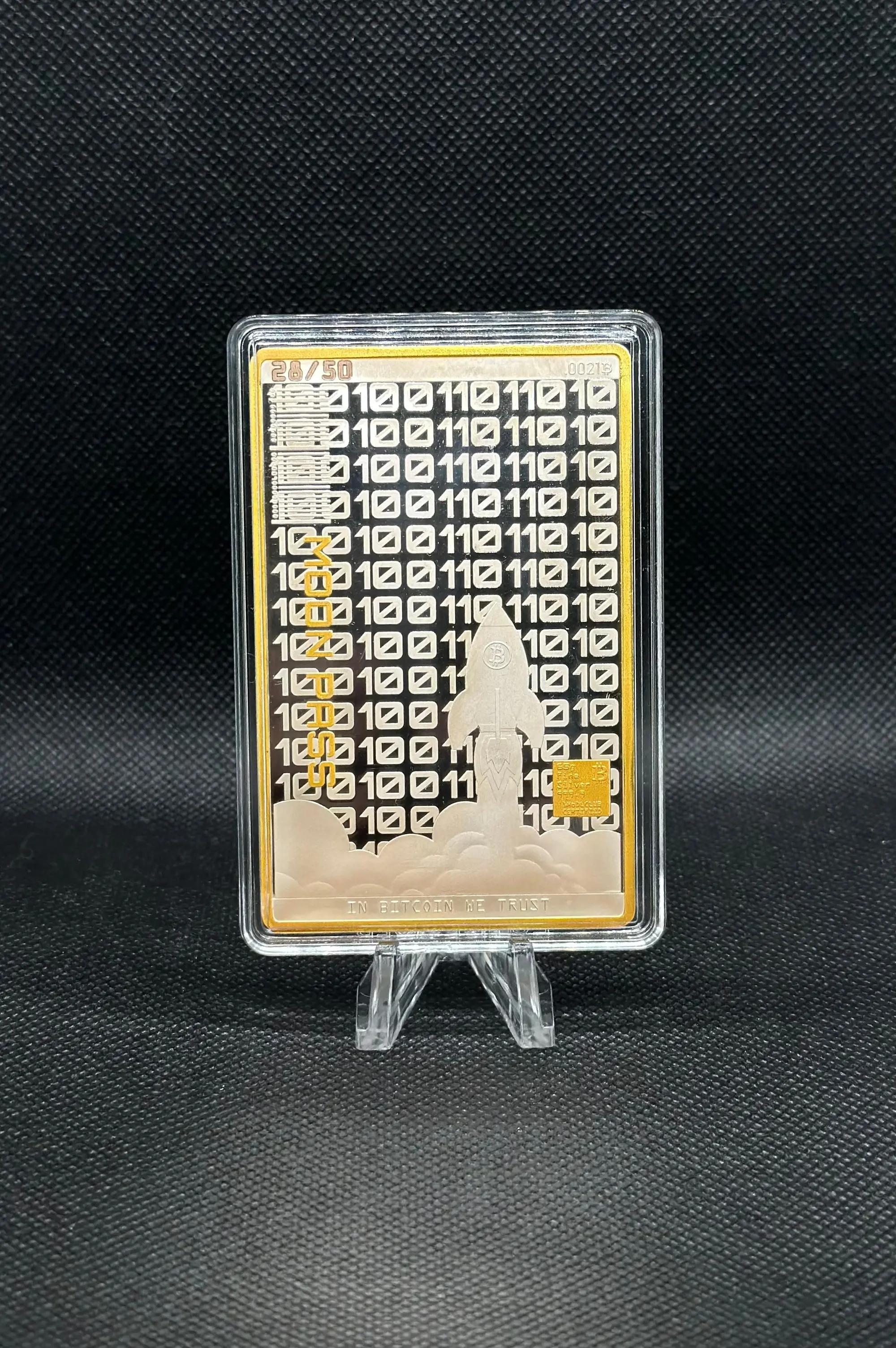 1HoDLCLUB 1 YEAR EDITION MOON PASS FINE SILVER 999.9